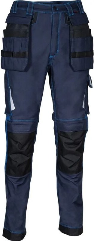 Mehrzweck-Arbeitshose GONDOMAR - Marineblau/Azur 3XL - FR (56) - EU (62)