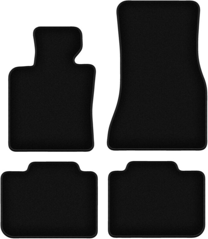 BASIC schwarze Veloursmatten für: BMW 6 G32 GT Gran Turismo (2017-)