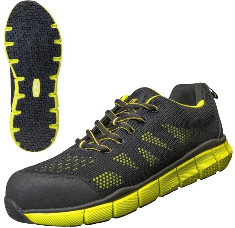 Sicherheitsschuhe Sonic Step S1 7440 schwarz / lime Gr. 37