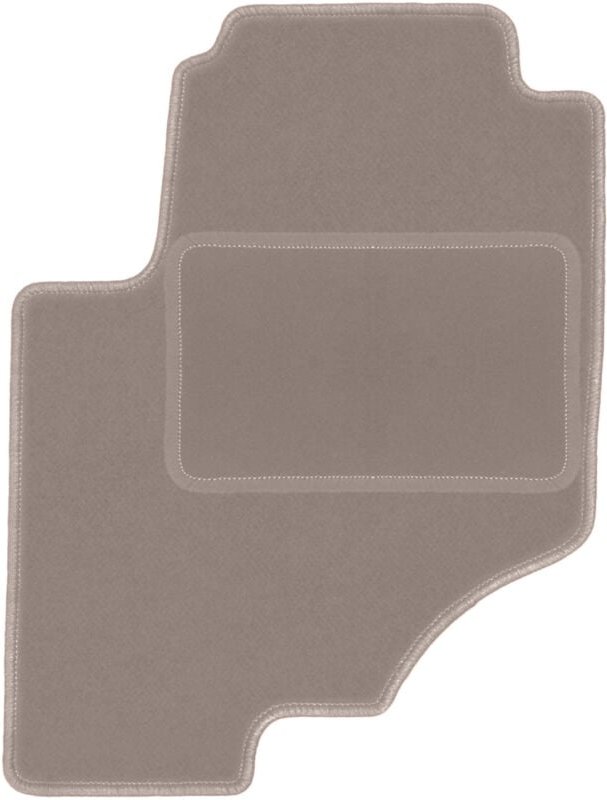 Beige Fahrermatte für: SsangYong Rexton II SUV (2017-)