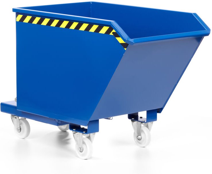 R+R Industrietechnik Universalkipper Typ RUK-75 1240x1520x1240mm 750dm³ RAL 5010 Enzianblau