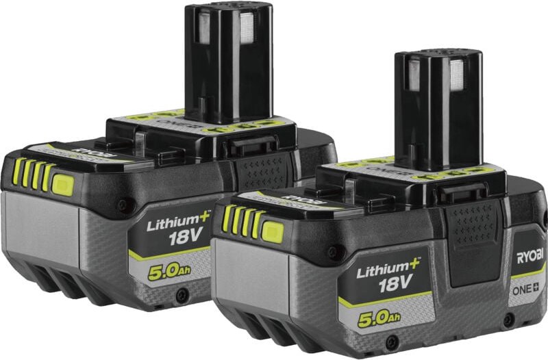 Thumbnail - RYOBI – 18 Volt ONE+ 5,0 Ah Lithium-Ionen-Akku – kompatibel mit allen 18 V ONE+ Werkzeugen und 100 % abwärtskompatibel –...