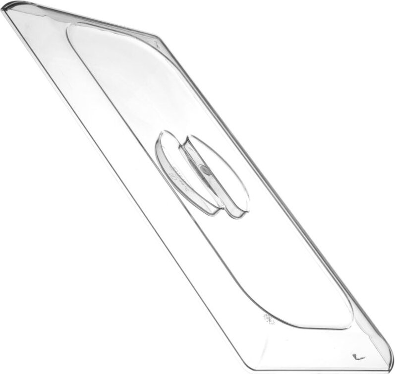 Polycarbonat-Deckel für Eiscremeschale, flach, 360 x 165 mm - HENDI 807088