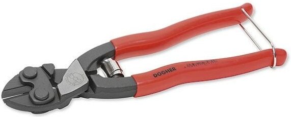 Gelenkzange, diagonal geschnitten, mit Feder (225 mm) Dogher 207-225