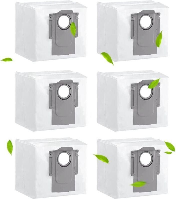 YMYNY 6er-Pack Staubbeutel für Roborock S8 S8+/S8 Pro Ultra/ S7 MAXV Ultra/ Q7 MAX/ Q7 MAX+/ S7 Pro Ultra/Q5+ Staubsauge...
