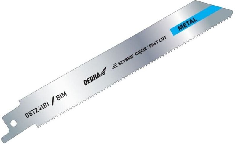 DEDRA Metallsägeblätter 150/125mm - BIM, schnelles Schneiden