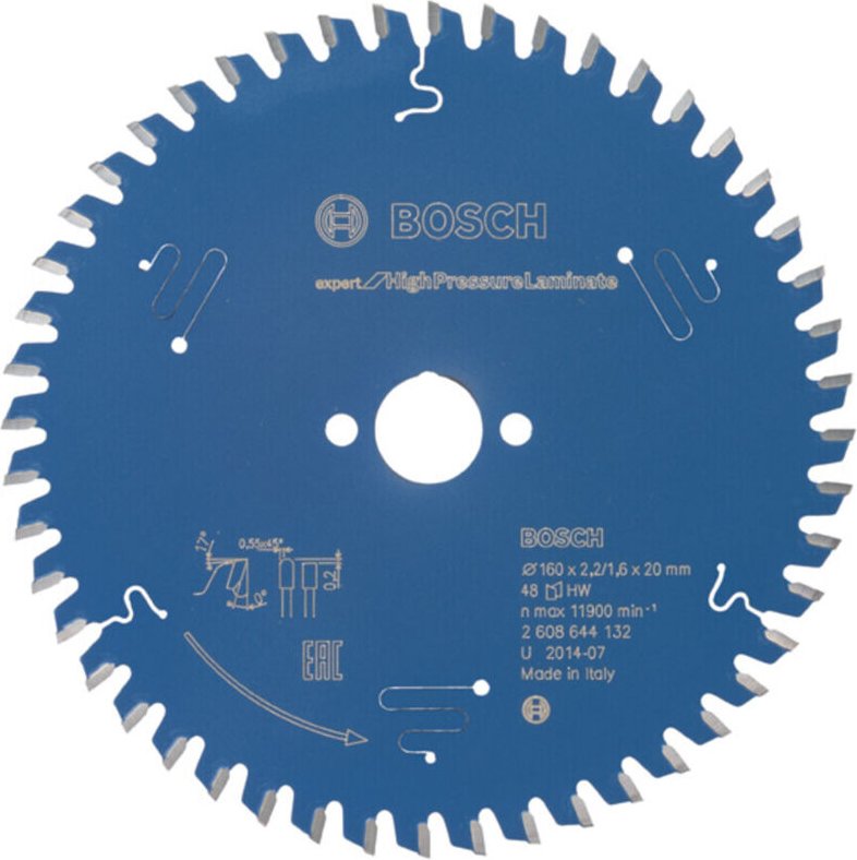Kreissägeblatt ex tr h 160x20-48 - 2608644132 - Bosch
