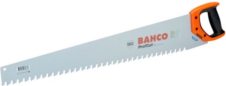 Bahco ProfCut Handsäge zum Sägen von Gasbeton/Leca/Ziegeln 1.3 ZpZ 620 mm