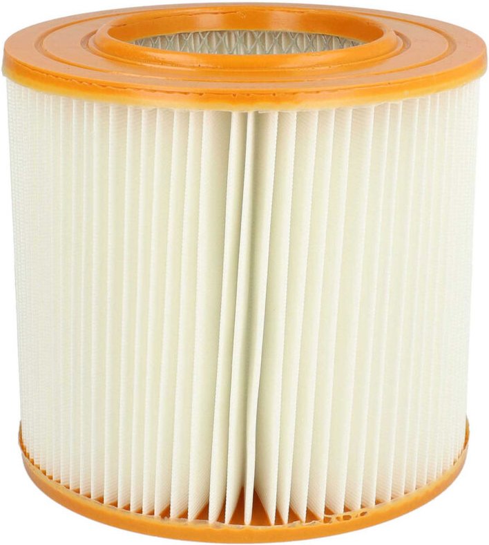 Faltenfilter Ersatz für Allaway 10819, 10813 für Staubsauger - Filter, Patronenfilter, Polyester, orange weiß - Vhbw