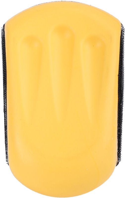 Manueller Schleifklotz, Klettverschluss, manuelles Schleifpad, Polierblock, Schleifscheibe 5"/6" optional (125 mm)