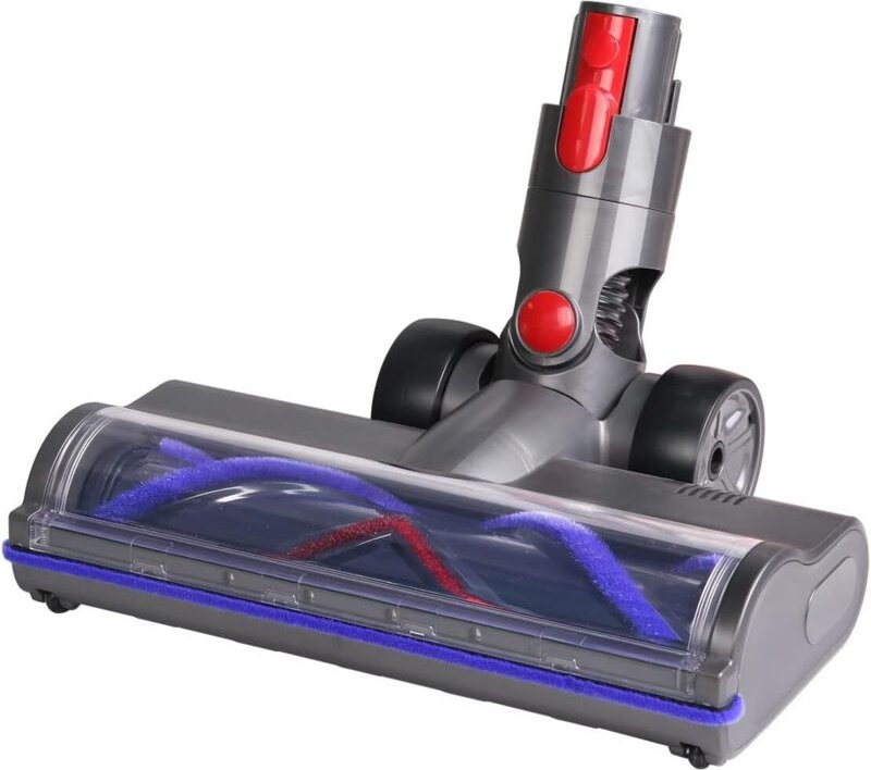 Bürste kompatibel mit Dyson Staubsauger V7 V8 V10 V11, motorisierter Reinigungsbürstenkopf mit 5 Lampen für Hartböden un...