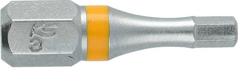 1/4' TORSIONpower Bit Innen6kant, 25mm, 3mm