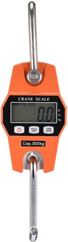 Balance de grue numérique, Peson Electronique 300kg Balance Crochet Suspendu Dynamomètre lcd Crochet Peseur Industrielle...