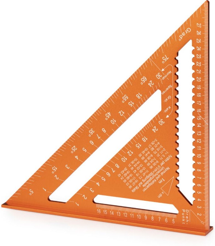 Zimmermannswinkel 300mm mit Sparrenlehre - Picard