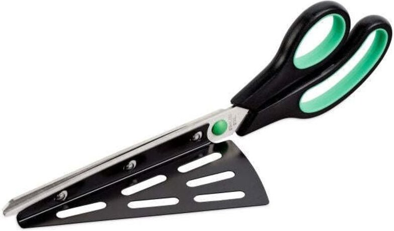 Pizza scissors and lifter