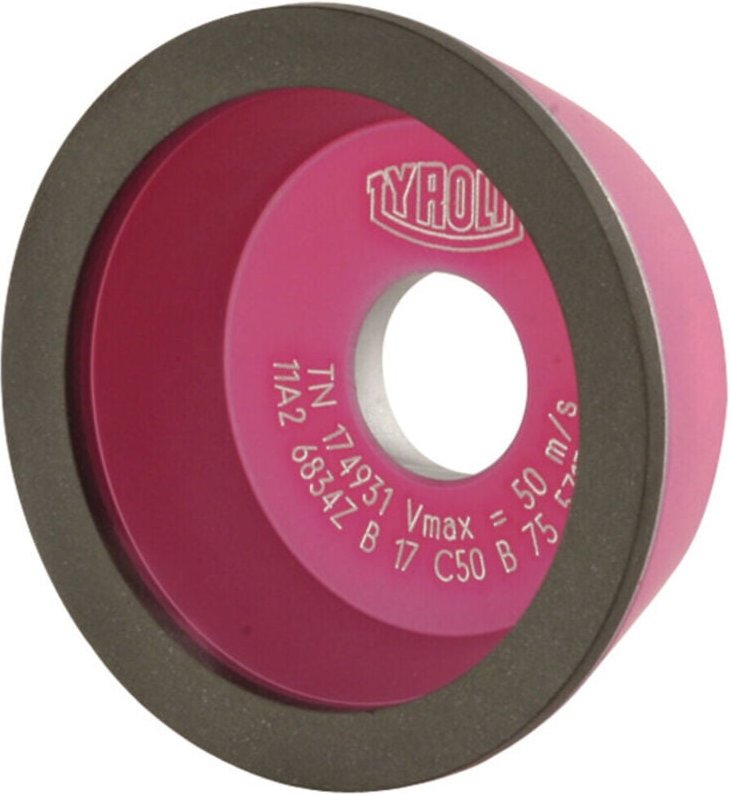 Tyrolit - Diamant Kombi-Schleiftopf für Deckel S0 / S0E DxTxH (mm), 100x30x20, Typ: D64