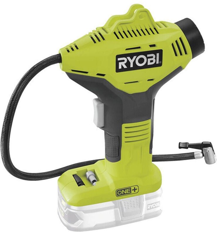 R18PI-0 tragbarer Luftkompressor mit Batterie - Ryobi