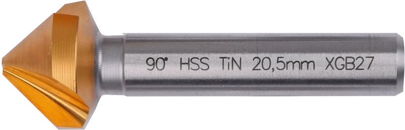 Thumbnail - Kegelsenker cbn DIN335 C/90° HSSG-TiN 7 mm - GSR