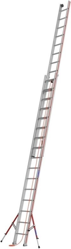 Hymer Seilzugleiter, zweiteilig, 2x16 Sprossen, Länge eingef. 4,74 m / ausgef. 8,38 m