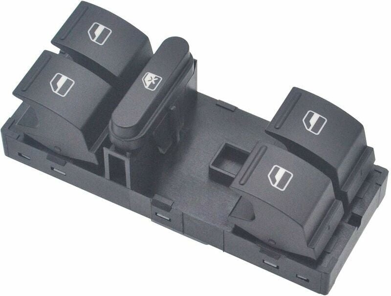 Fensterheber Schalter Elektrische Fenster Taste 1K4959857B für Jetta Golf Polo Passat Caddy T-iguan Touran