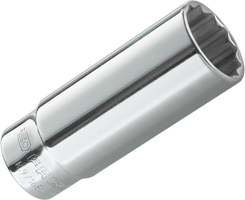FACOM Steckschlüssel 1/4 12-Kant lang 7/16