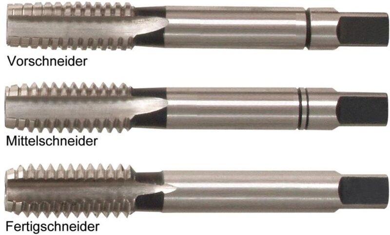Handgewindebohrer-Satz din 2184 unc hss 9/16-12 - Forum