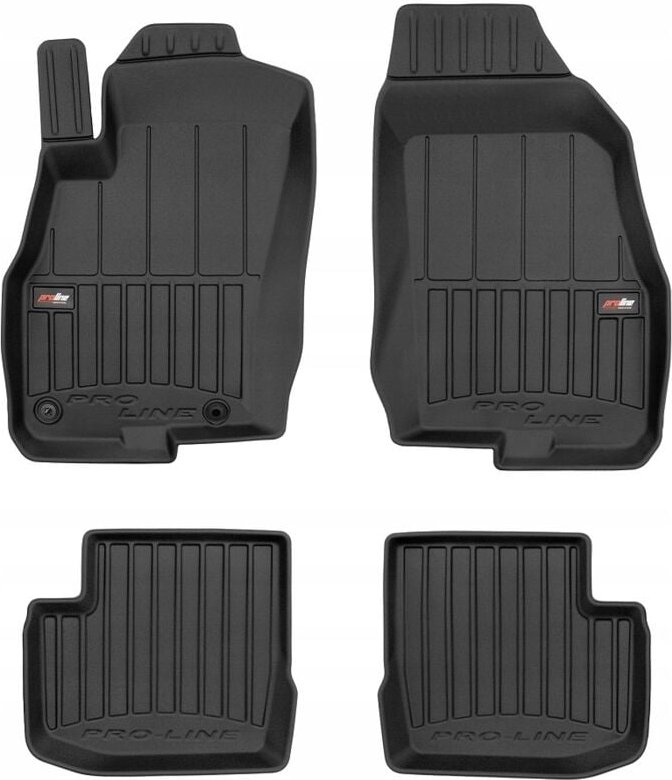 GUMMIMATTEN FIAT PUNTO Evo 5d 2005-2018 3D MULDE