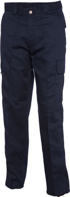 Arbeits-Cargohose Marineblau 48 245 g/m² 65 % Polyester kürzer geschnitten
