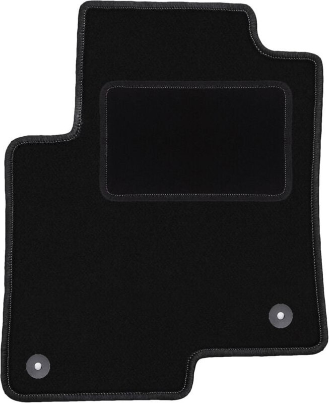 Fahrermatte schwarz für: Smart ForFour I Fließheck (2004-2007)