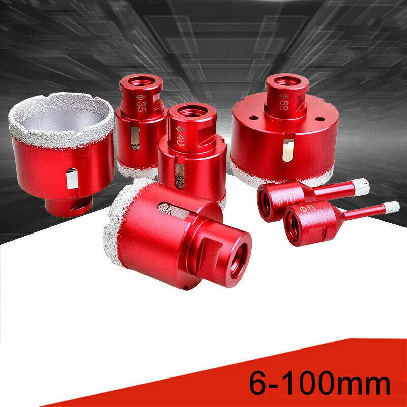 Thumbnail - M14 14 mm Diamantbohrer, Vakuumlöten, Bohren zum Schneiden mit Keramikloch, 1 Stück