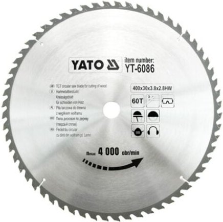 Yato YT-6086 Blatt of Kreissäge 40 cm 1 Stück(e)