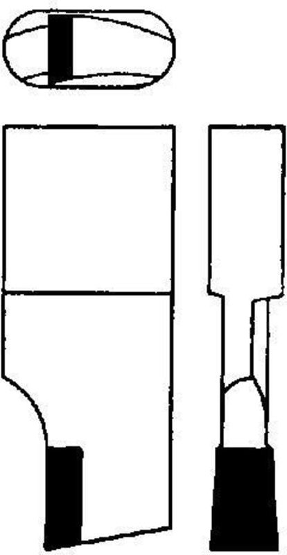 GFS - Spantechnik Spantechnik Ersatzmesser für Kreisschneider hm 00 u. 00 a 7