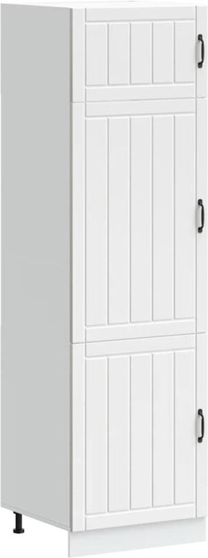 Küchenschrank Lucca Weiß Holzwerkstoff - Vidaxl