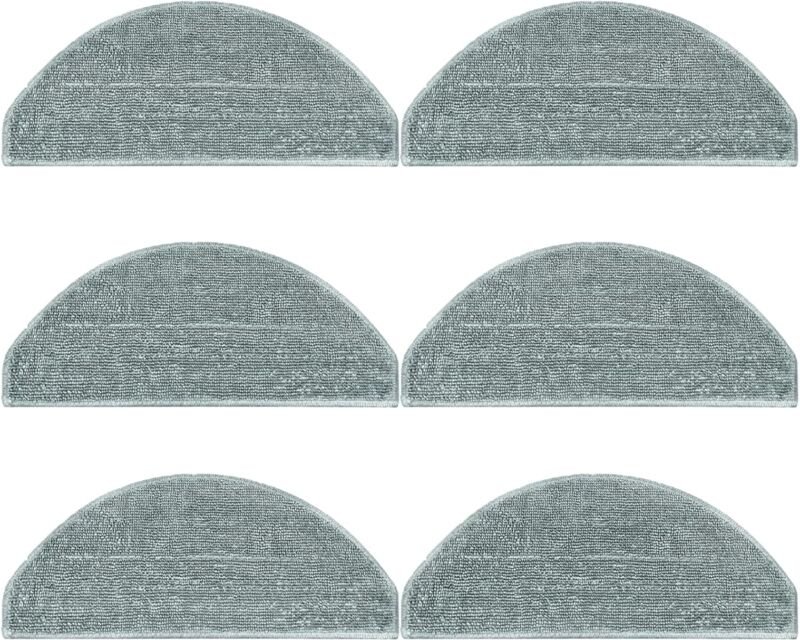 6 Stück Wischpads Zubehör für Lubluelu L20, für Irobot Essential Y0110, Y0140 Roboter-Staubsauger, waschbare und wiederv...