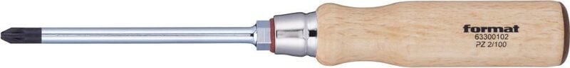 Schraubendreher mit Holzheft PZ3x150mm Format