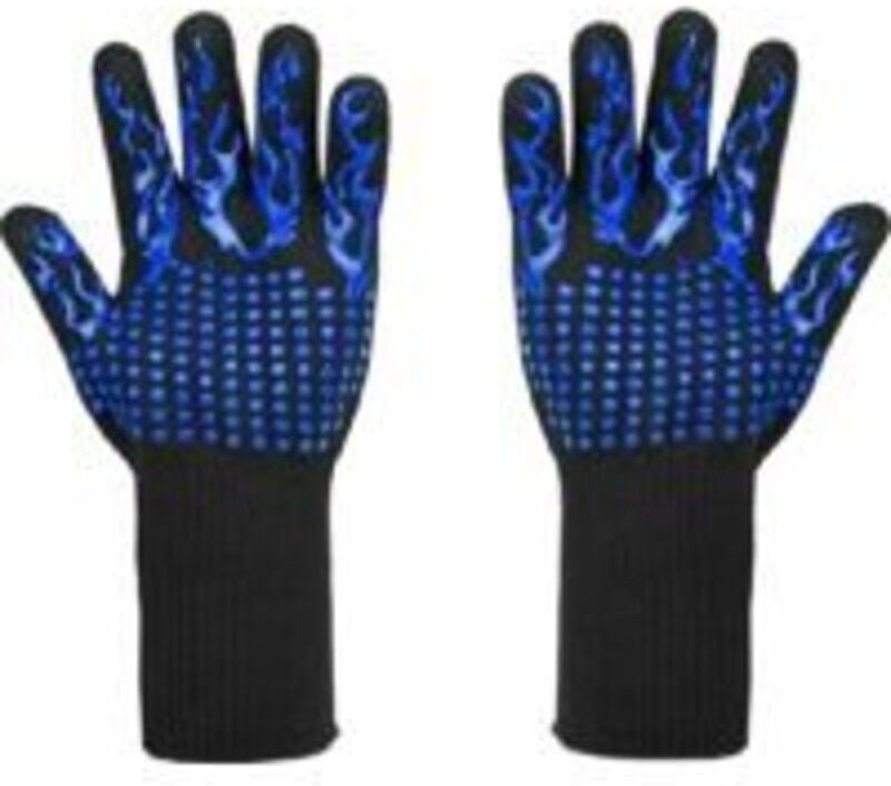 Thumbnail - Odipie - Grillhandschuhe, hitzebeständig bis 800 °c – L5 schnittfeste Handschuhe – Premium-Küchenhandschuhe zum Grillen,...