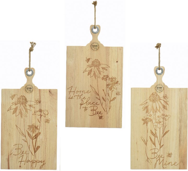 Rechteckiges Schneidebrett aus natürlichem Mangoholz