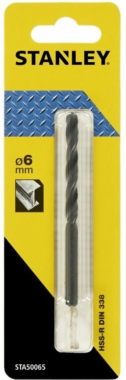 HSS-R Laminierter Metallbohrer ø 6mm STY-STA50065-QZ