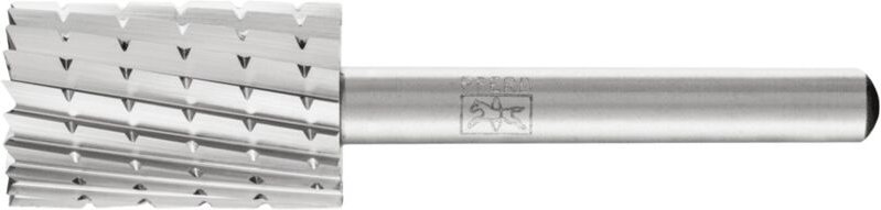 Thumbnail - PFERD TOOLS HSS Frässtift Zylinderform stirn A-ST Ø 16x25mm Schaft-Ø 6mm Z 2 universal mittel Spanbrecher