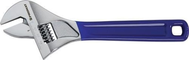 Rollgabelschlüssel max. 40 mm Länge 250 mm mit Schnellverstellung und Skala