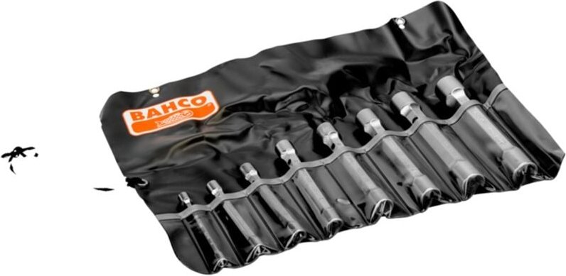 Bahco Doppel-Steckschlüssel-Satz, 8-tlg, 6-22 mm, Tasche