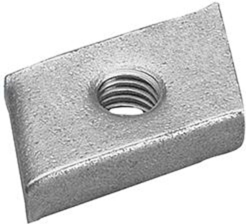 Gewindeplatte Typ 38/17 galZn M10 100 Stk