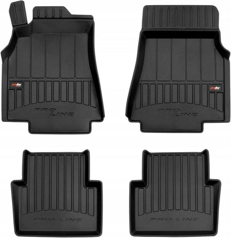 Gummimatten und Fußmatten Mercedes A W169 2004-2012 3D Mulde