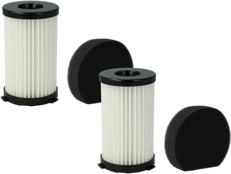 Filterset 2x Staubsaugerfilter kompatibel mit Galaxy Line GL6255 Staubsauger - hepa Filter Allergiefilter - Vhbw