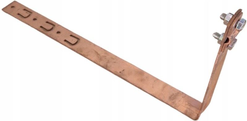 Unterfliesenhalter für Draht L -415 H 130mm. ZS KUPFER