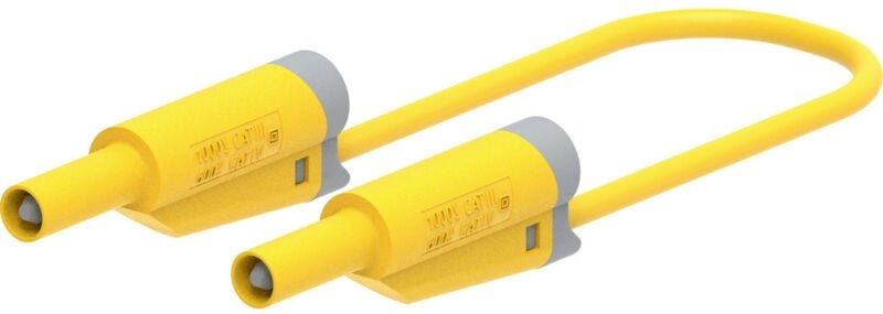 Electro Pjp - 2712-IEC-CD1-50J Messleitung Bananenstecker 50 cm Gelb 1 St.