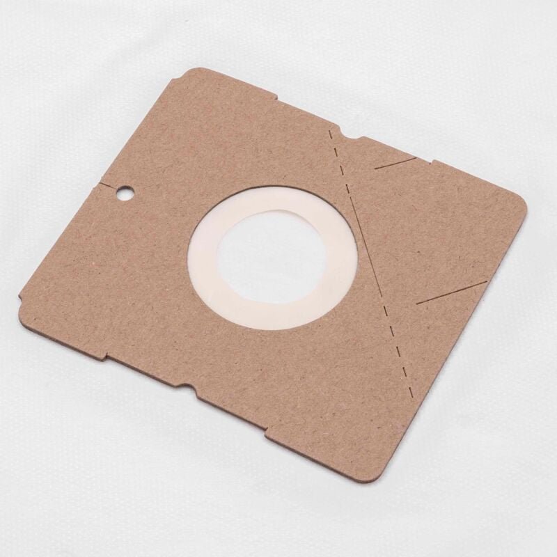Thumbnail - 5x Staubsaugerbeutel kompatibel mit Liventa vac - hyp - leu, dav - tst - leu Staubsauger - Mikrovlies, 31,5cm x 30cm Wei...