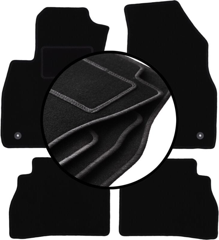 Komplettset Veloursmatten für: Opel Combo D 0 (2011-2018)