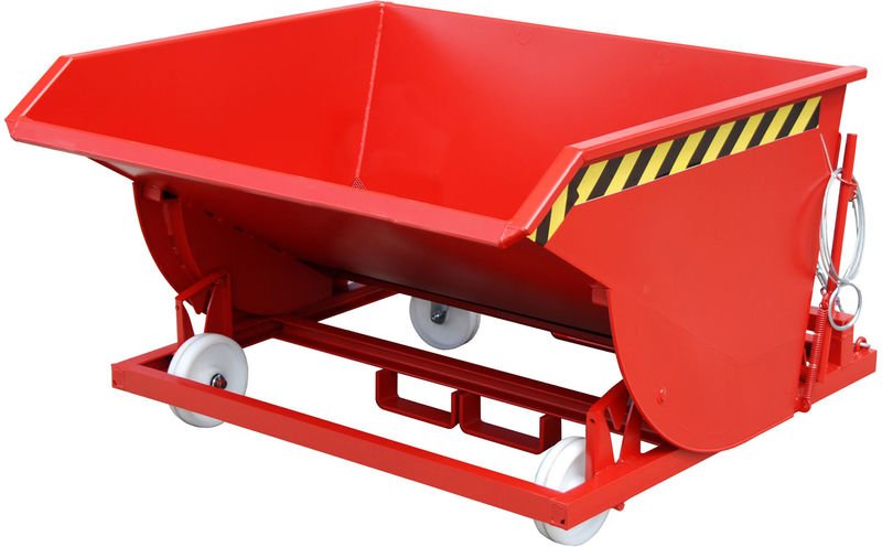 Bauer Spänebehälter SKM 50, lackiert, Feuerrot