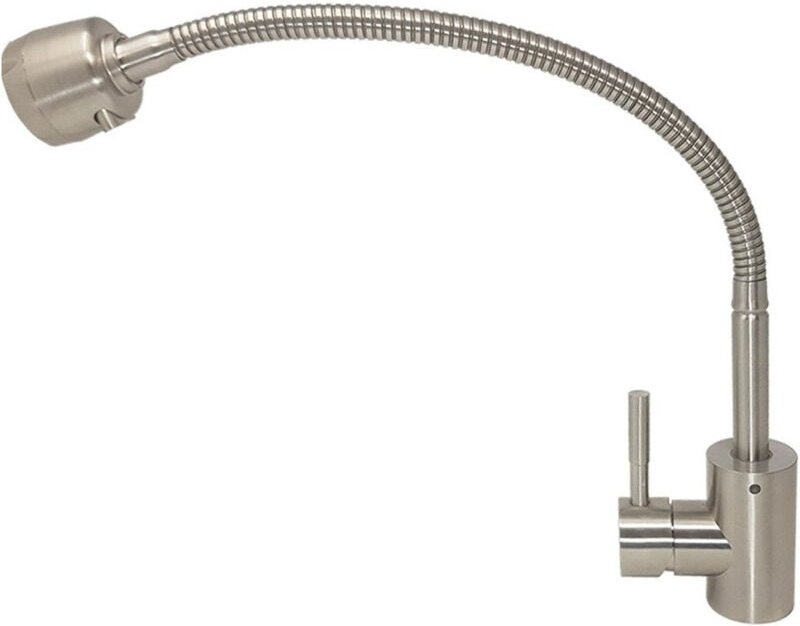 Trade Shop - miscelator rubinetto S9005 doccetta 360 gradi monofor monocomander rubinetterien -